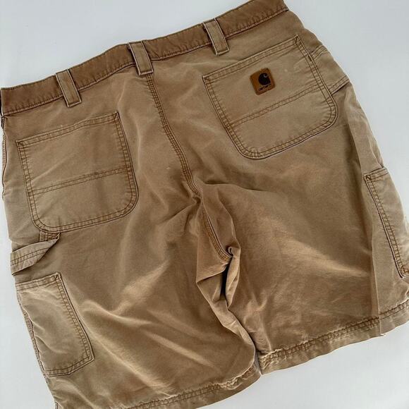 Crazy Super Sun Faded Carhartt Carpenter Shorts. Men’s size 37 x 9 baggy - Picture 1 of 4
